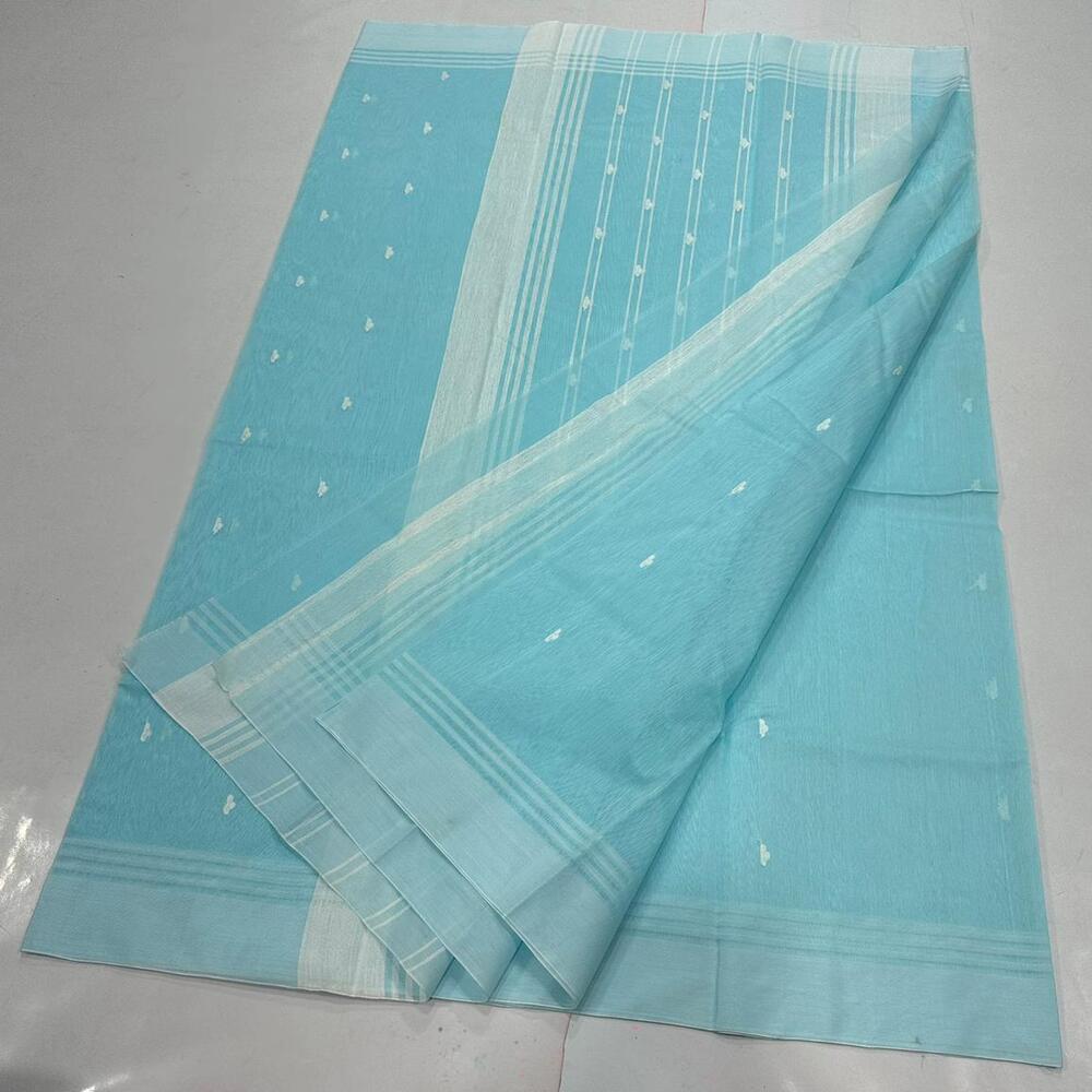 Beautiful Pure Handwoven office wear traditional chanderi Bana Silk saree