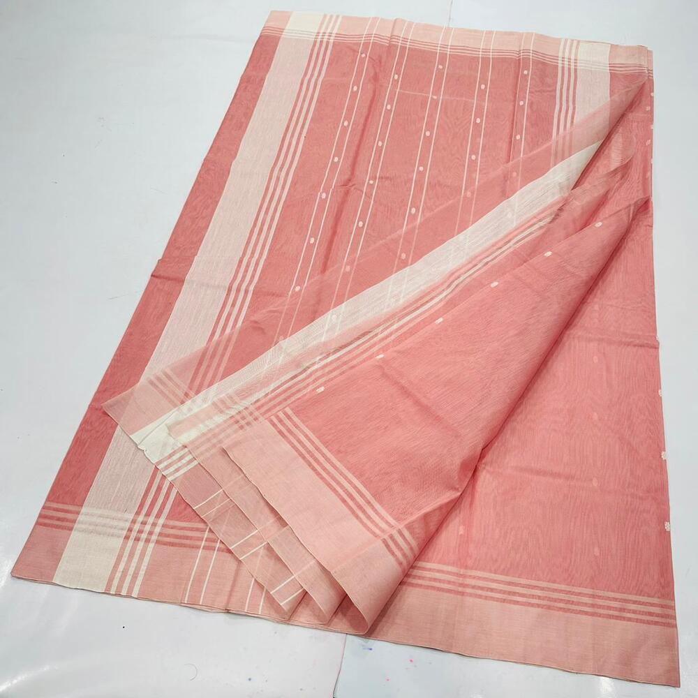 Beautiful Pure Handwoven office wear traditional chanderi Bana Silk saree