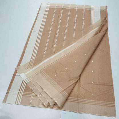 Beautiful Pure Handwoven office wear traditional chanderi Bana Silk saree